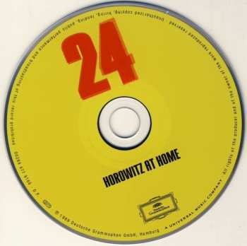 CD Vladimir Horowitz: Horowitz At Home
