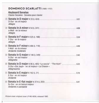 CD Vladimir Horowitz: Horowitz Plays Scarlatti
