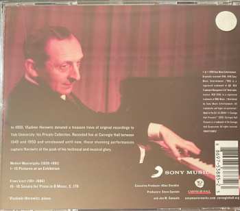 CD Vladimir Horowitz: At Carnegie Hall - The Private Collection