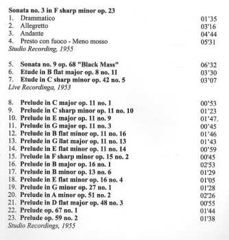 CD Vladimir Horowitz: Recordings 1953 - 1956