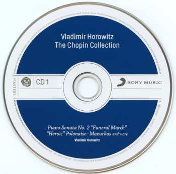 7CD/Doos Vladimir Horowitz: The Chopin Collection