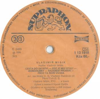 LP Vladimír Mišík: Vladimír Mišík