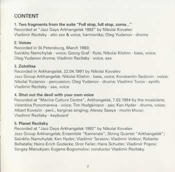CD Vladimir Rezitsky: Hot Sounds From The Arctic