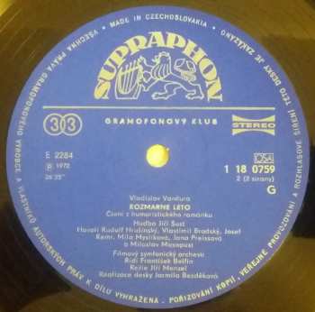 LP Vladislav Vančura: Rozmarné Léto