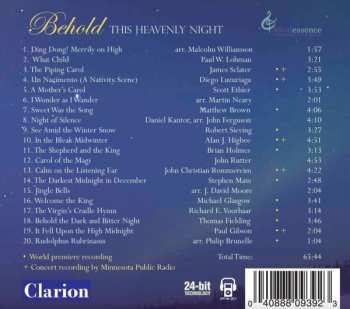 CD VocalEssence Ensemble Singers: Behold This Heavenly Night