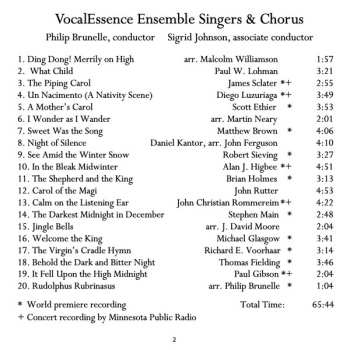 CD VocalEssence Ensemble Singers: Behold This Heavenly Night
