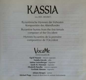 CD VocaMe: Kassia DIGI
