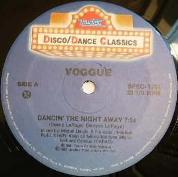 LP Voggue: Dancin' The Night Away / Love Buzz