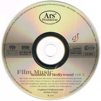 SACD Vogtland Philharmonie: Sounds Of Hollywood, Volume 3
