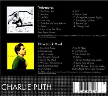 2CD/Doos Charlie Puth: Voicenotes / Nine Track Mind LTD