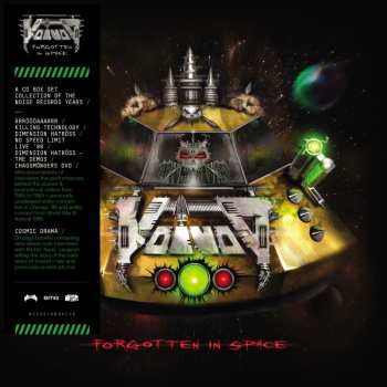 5CD/DVD/Doos Voïvod: Forgotten In Space DLX
