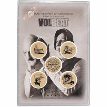 Merch Volbeat: Set Badges Servant Of The Mind