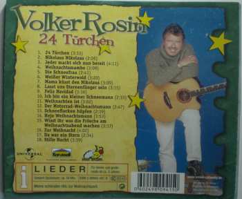 CD Volker Rosin: 24 Türchen - Meine Schönsten Hits Zur Weihnachtszeit