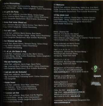 CD VoXXclub: Geiles Himmelblau