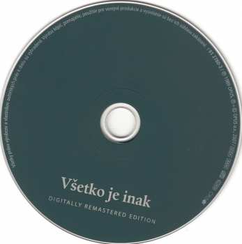 CD Pavol Hammel: Všetko Je Inak