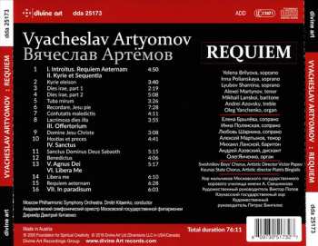 CD Vyacheslav Artyomov: Requiem - To The Martyrs Of Long-Suffering Russia