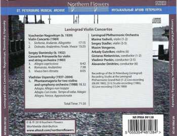 CD نيسم جلال: Leningrad Violin Concertos