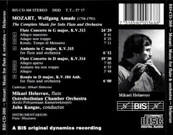 CD Wolfgang Amadeus Mozart: The Complete Music For Solo Flute And Orchestra