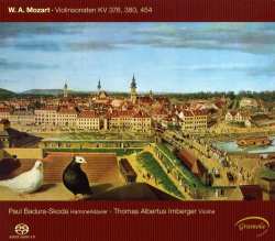 SACD Wolfgang Amadeus Mozart: Violinsonaten [= Sonatas For Violin] KV 376, 380, 454