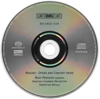 SACD Wolfgang Amadeus Mozart: Un Moto Di Gioia: Opera & Concert Arias