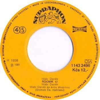 SP Wabi Daněk: Píseň, Co Mě Učil Listopad / Ročník 47