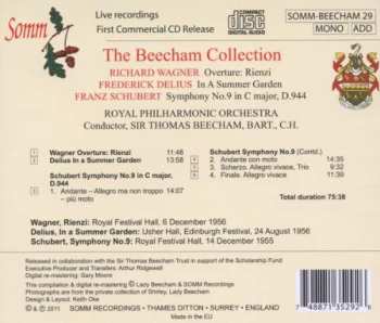 CD Franz Schubert: Overture: Rienzi ; In A Summer Garden ; Symphony No. 9