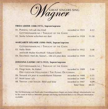 10CD/Doos Richard Wagner: Great Singers Sing