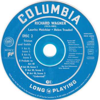 2CD Richard Wagner: Lauritz Melchior Helen Traubel Sing Wagner
