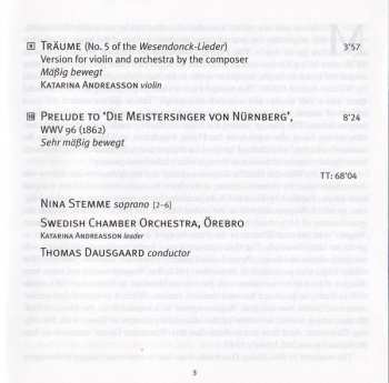 SACD Richard Wagner: Wesendonck-Lieder; Siegfried-Idyll; Overtures