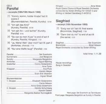 2CD Birgit Nilsson: The Swedish Wagner tradition 1956-1959: Tannhäuser / Siegfried / Parsifal excerpts