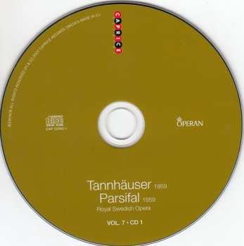 2CD Birgit Nilsson: The Swedish Wagner tradition 1956-1959: Tannhäuser / Siegfried / Parsifal excerpts
