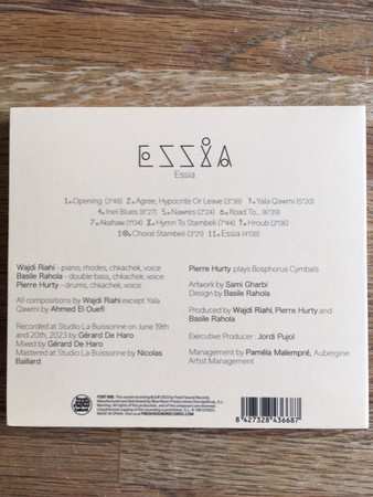 CD Wajdi Riahi Trio: Essia
