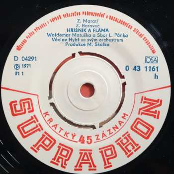 SP Waldemar Matuška: Hříšník A Fláma / Ráno