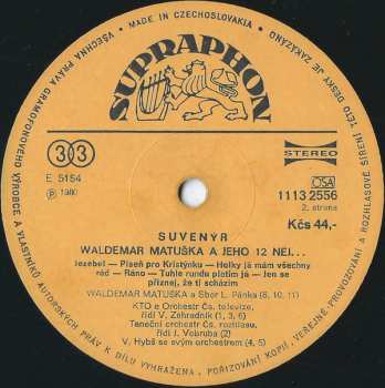 LP Waldemar Matuška: Suvenýr (Waldemar Matuška  A Jeho 12 Nej...)