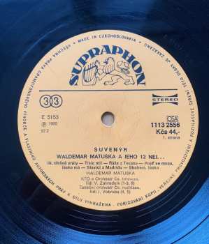LP Waldemar Matuška: Suvenýr (Waldemar Matuška  A Jeho 12 Nej...)