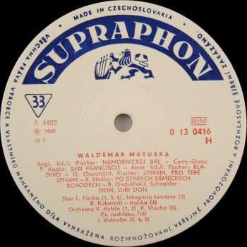 LP Waldemar Matuška: Waldemar Matuška