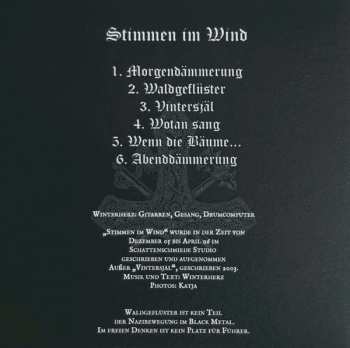 LP/CD Waldgeflüster: Stimmen im Wind 2020