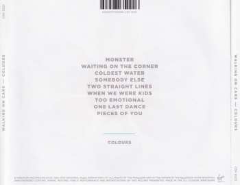 CD Walking On Cars: Colours