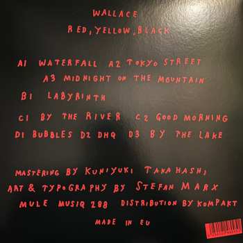 2LP Wallace: Red, Yellow, Black