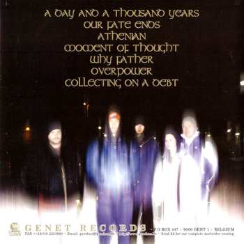 CD Walls Of Jericho: A Day And A Thousand Years