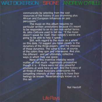 CD Andrew Cyrille: Life Rays