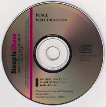 CD Walt Dickerson Trio: Peace