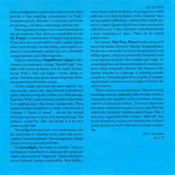 CD Walt Dickerson Trio: Serendipity