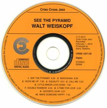 CD Walt Weiskopf: See The Pyramid