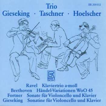 CD Walter Gieseking: Sonatine Für Cello & Klavier