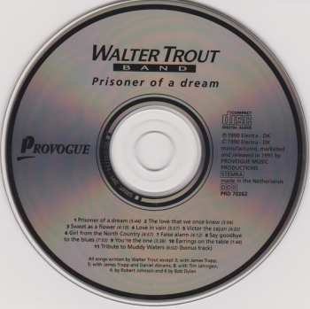 CD Walter Trout Band: Prisoner Of A Dream