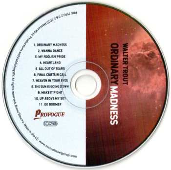 CD Walter Trout: Ordinary Madness