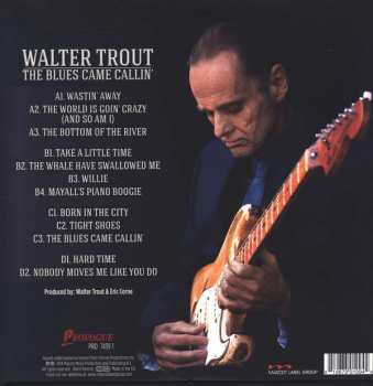 2LP Walter Trout: The Blues Came Callin'