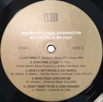 LP Walter "Wolfman" Washington: My Future Is My Past
