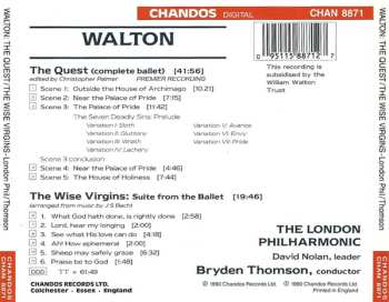 CD The London Philharmonic Orchestra: The Quest (Complete Ballet) / The Wise Virgins (Ballet Suite)